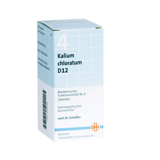BIOCHEMIE DHU 4 Kalium chloratum D 12 Tabletten