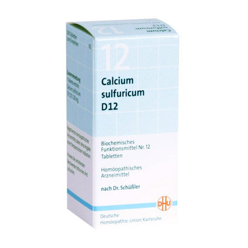 BIOCHEMIE DHU 12 Calcium sulfuricum D 12 Tabletten