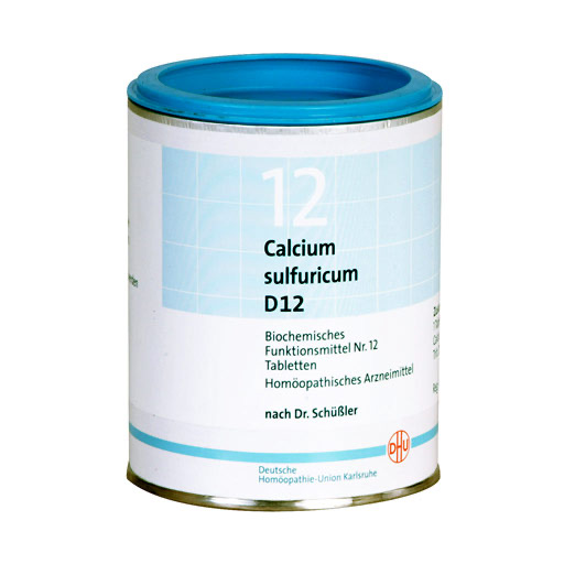 BIOCHEMIE DHU 12 Calcium sulfuricum D 12 Tabletten