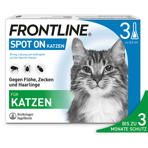 FRONTLINE Spot on K L&ouml;sung f.Katzen