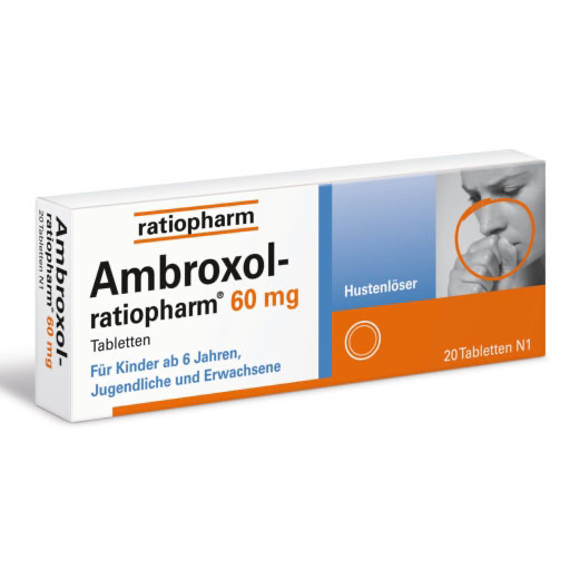 AMBROXOL-ratiopharm 60 mg Hustenl&ouml;ser Tabletten