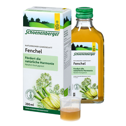 FENCHEL SAFT Schoenenberger Heilpflanzens&auml;fte