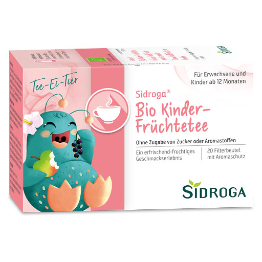 SIDROGA Bio Kinder-Fr&uuml;chtetee Filterbeutel
