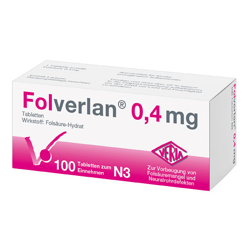 FOLVERLAN 0,4 mg Tabletten