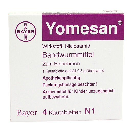 YOMESAN 500 mg Kautabletten