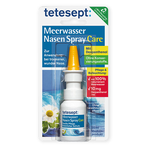 TETESEPT Meerwasser care Nasenspray