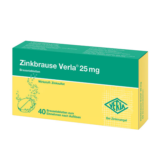 ZINKBRAUSE Verla 25 mg Brausetabletten