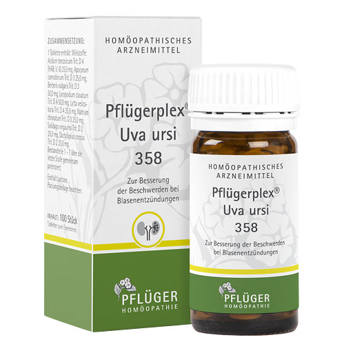 PFL&Uuml;GERPLEX Uva Ursi 358 Tabletten
