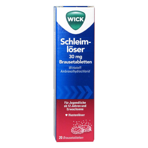 WICK Schleiml&ouml;ser 30 mg Brausetabletten