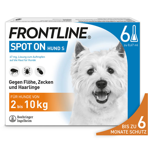 FRONTLINE Spot on H 10 L&ouml;sung f.Hunde