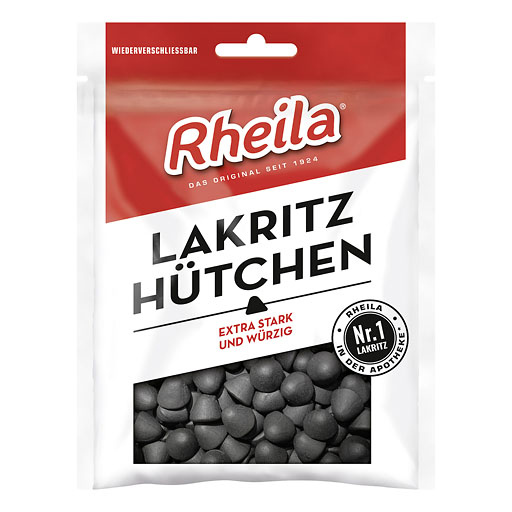 RHEILA Lakritz H&uuml;tchen Gummidrops mit Zucker