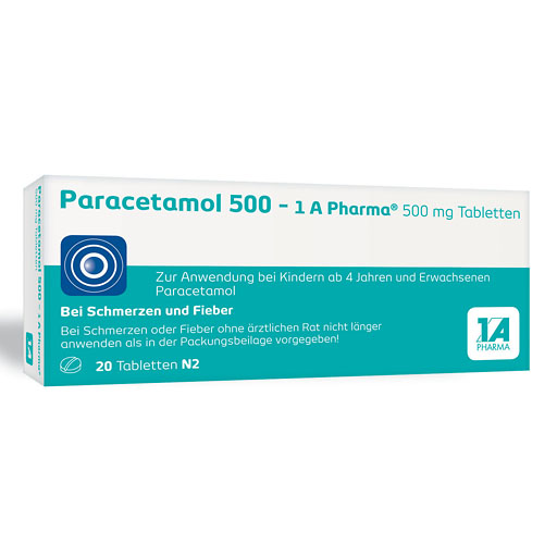 PARACETAMOL 500-1A Pharma Tabletten