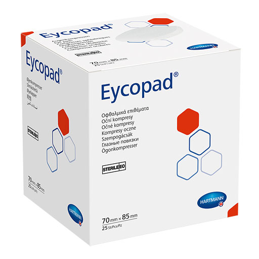 EYCOPAD Augenkompressen 70x85 mm steril