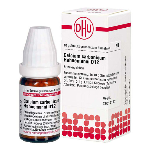 CALCIUM CARBONICUM Hahnemanni D 12 Globuli