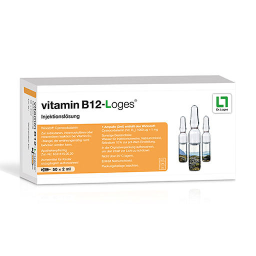 VITAMIN B12-LOGES Injektionsl&ouml;sung Amp.