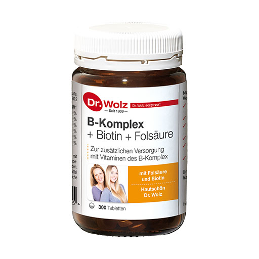 B-KOMPLEX+Biotin+Fols&auml;ure Tabletten