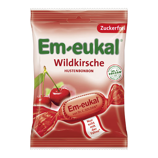 EM-EUKAL Bonbons Wildkirsche zuckerfrei
