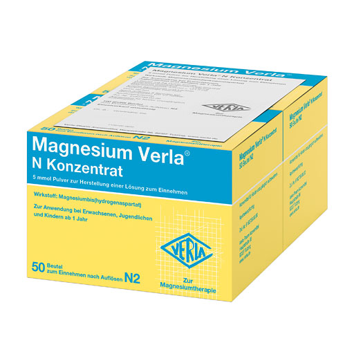 MAGNESIUM VERLA N Konzentrat Plv.z.H.e.L.z.Einn.