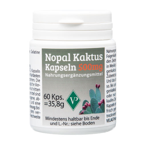 NOPAL Kaktus 500 mg Kapseln