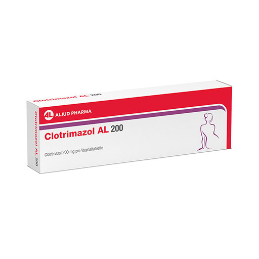 CLOTRIMAZOL AL 200 Vaginaltabletten