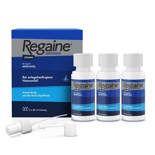 REGAINE M&auml;nner 50 mg/ml Lsg.z.Anw.a.d.Kopfhaut