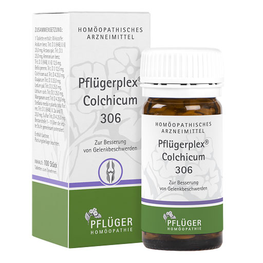 PFL&Uuml;GERPLEX Colchicum 306 Tabletten