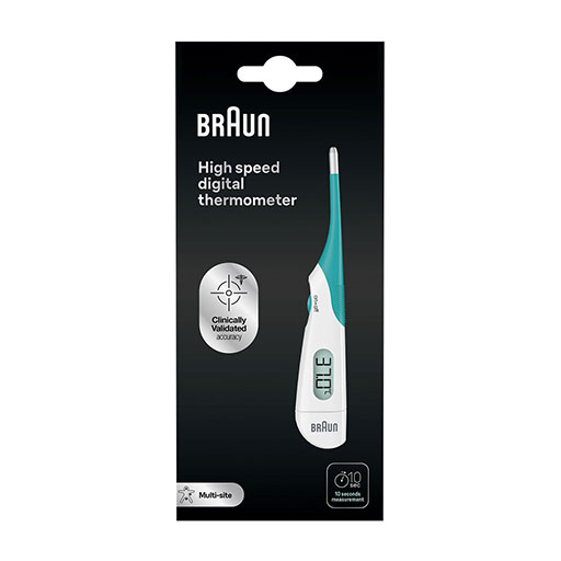 BRAUN THERMOMETER digital
