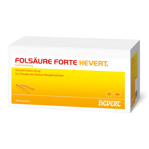 FOLS&Auml;URE HEVERT forte Ampullen