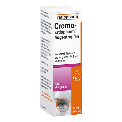 CROMO-RATIOPHARM Augentropfen