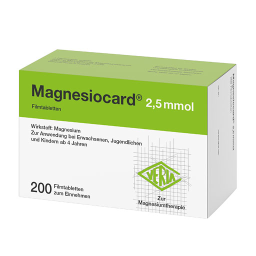MAGNESIOCARD 2,5 mmol Filmtabletten