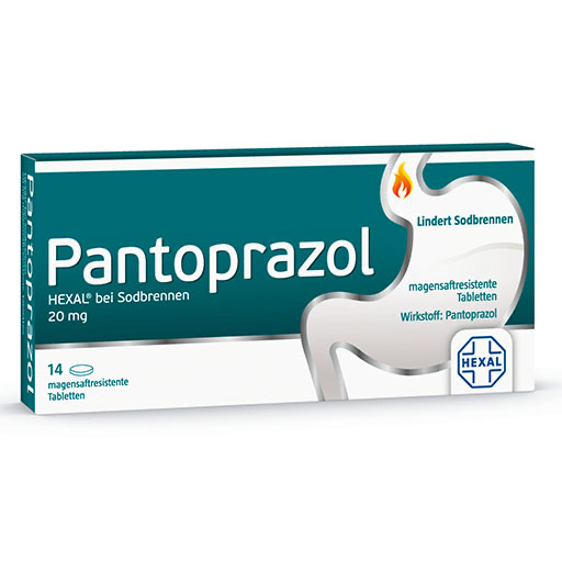 PANTOPRAZOL HEXAL b.Sodbrennen magensaftres.Tabl.