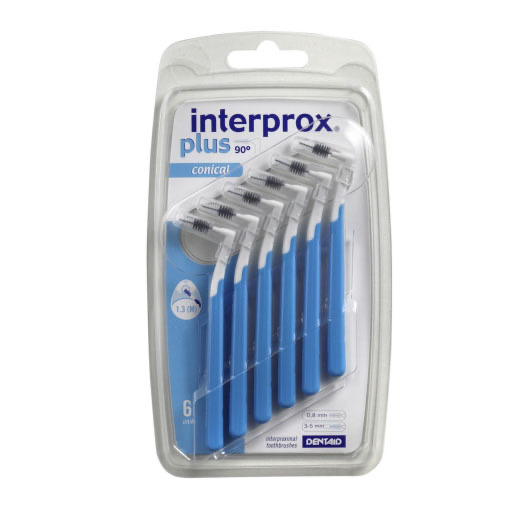 INTERPROX plus conical blau Interdentalb&uuml;rste