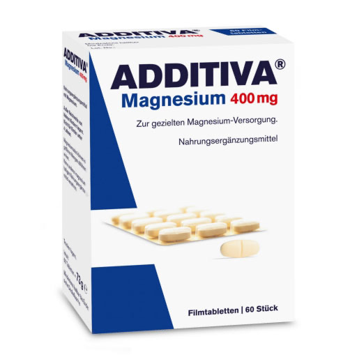 ADDITIVA Magnesium 400 mg Filmtabletten