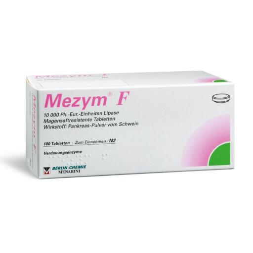 MEZYM F magensaftresistente Tabletten