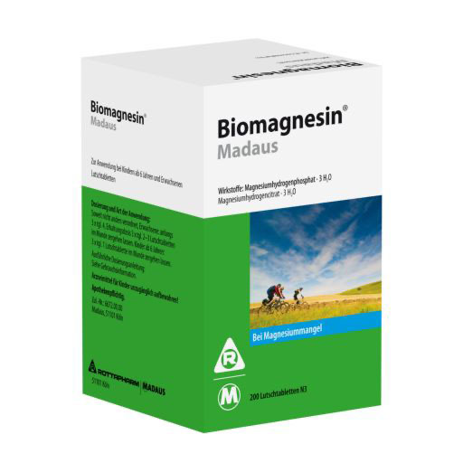 BIOMAGNESIN Madaus Lutschtabletten