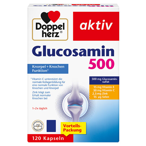DOPPELHERZ Glucosamin 500 Kapseln
