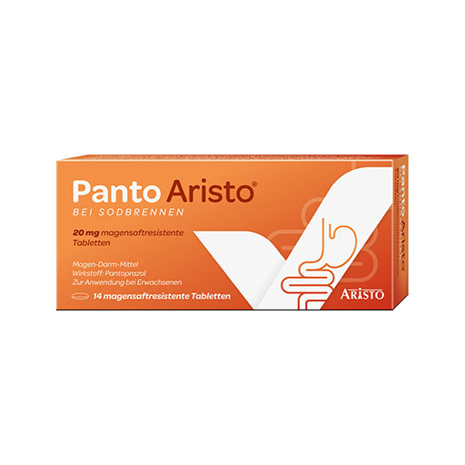PANTO Aristo bei Sodbrennen 20 mg magensaftr.Tabl.