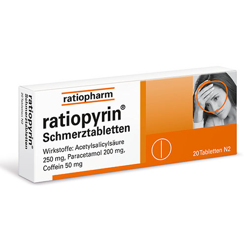 RATIOPYRIN Schmerztabletten