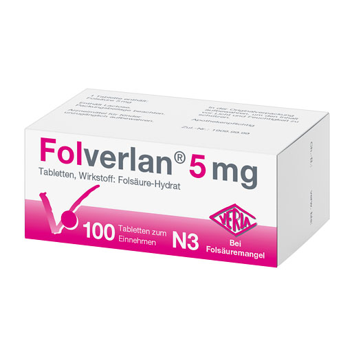 FOLVERLAN 5 mg Tabletten