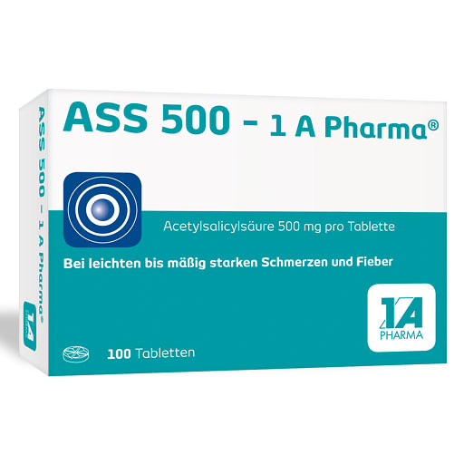ASS 500-1A Pharma Tabletten