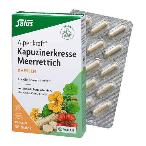 KAPUZINERKRESSE-MEERRETTICH Kapseln Alpenkraft