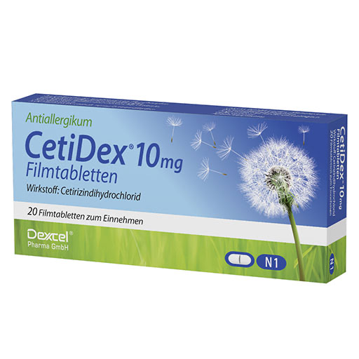 CETIDEX 10 mg Filmtabletten