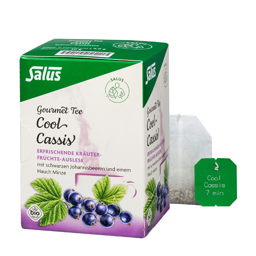 COOL CASSIS Kr&auml;utertee Salus Filterbeutel