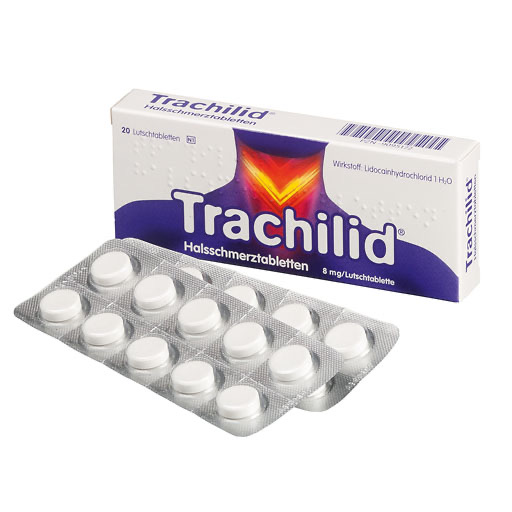 TRACHILID Halsschmerztabletten Lutschtabletten