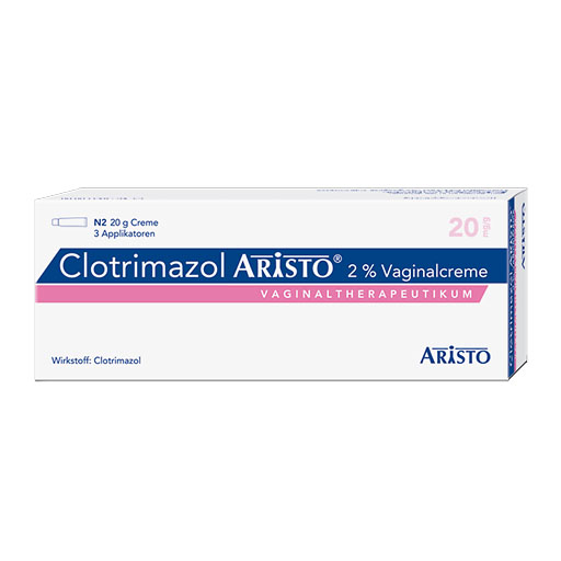 CLOTRIMAZOL ARISTO 2% Vaginalcreme + 3 Applikat.