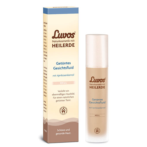 LUVOS Naturkosmetik get&ouml;ntes Gesichtsfluid hell