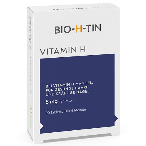 BIO-H-TIN Vitamin H 5 mg f&uuml;r 6 Monate Tabletten