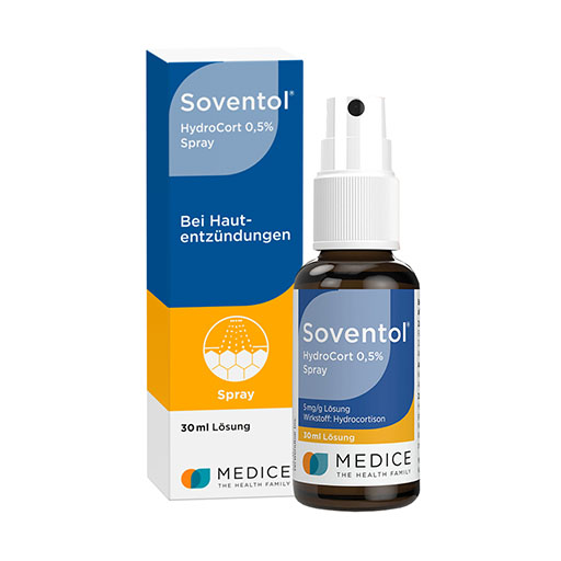 SOVENTOL Hydrocort 0,5% Spray
