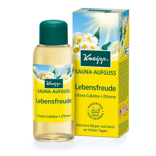 KNEIPP Sauna Aufguss Lebensfreude