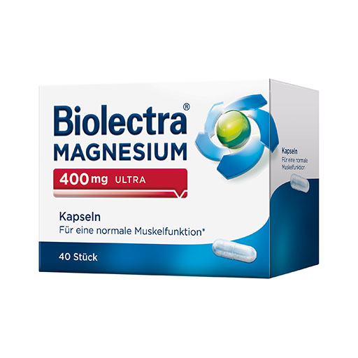 BIOLECTRA Magnesium 400 mg ultra Kapseln